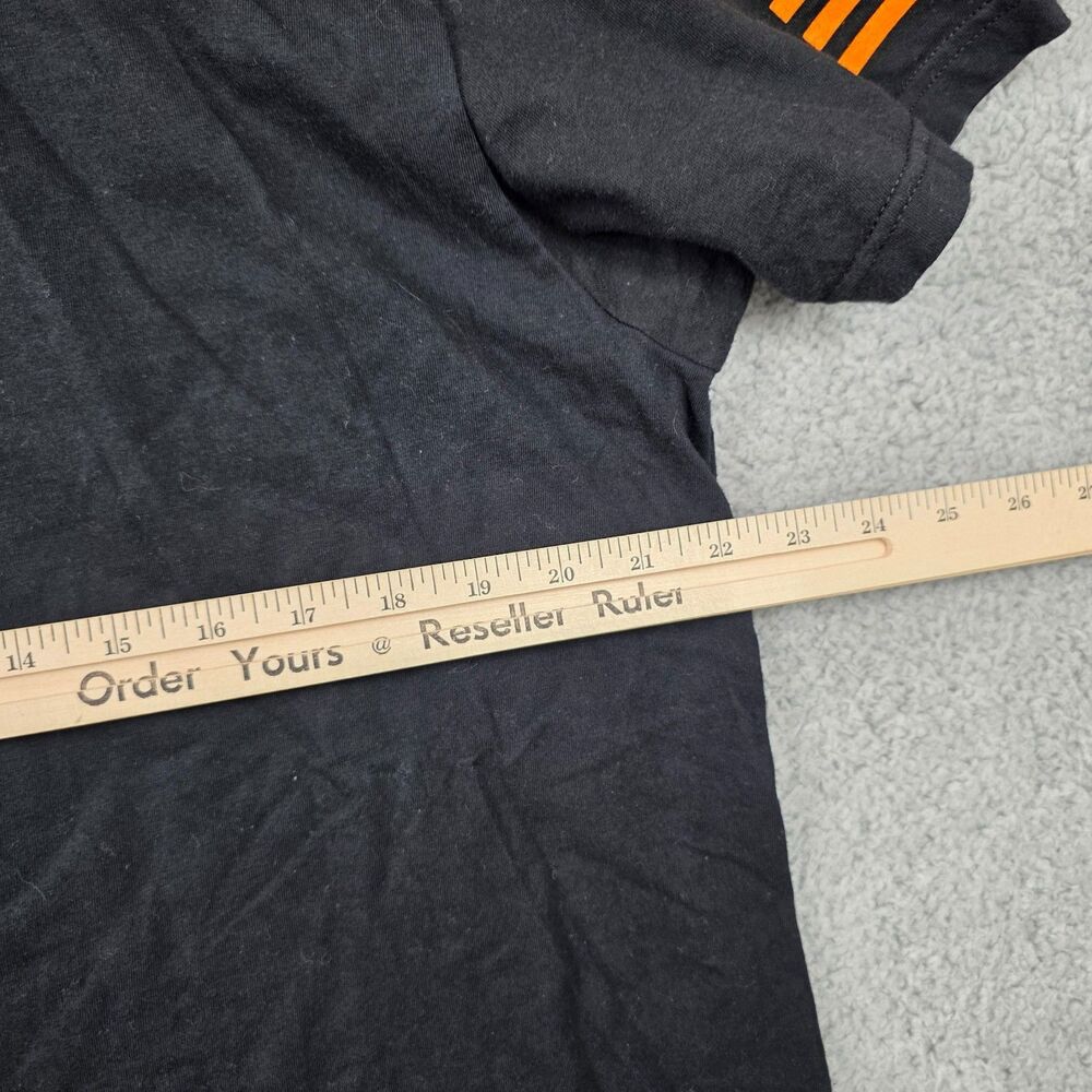 Grunt Style Men's Graphic T-Shirt Black Orange Skull Size XL - Picture 8 of 9